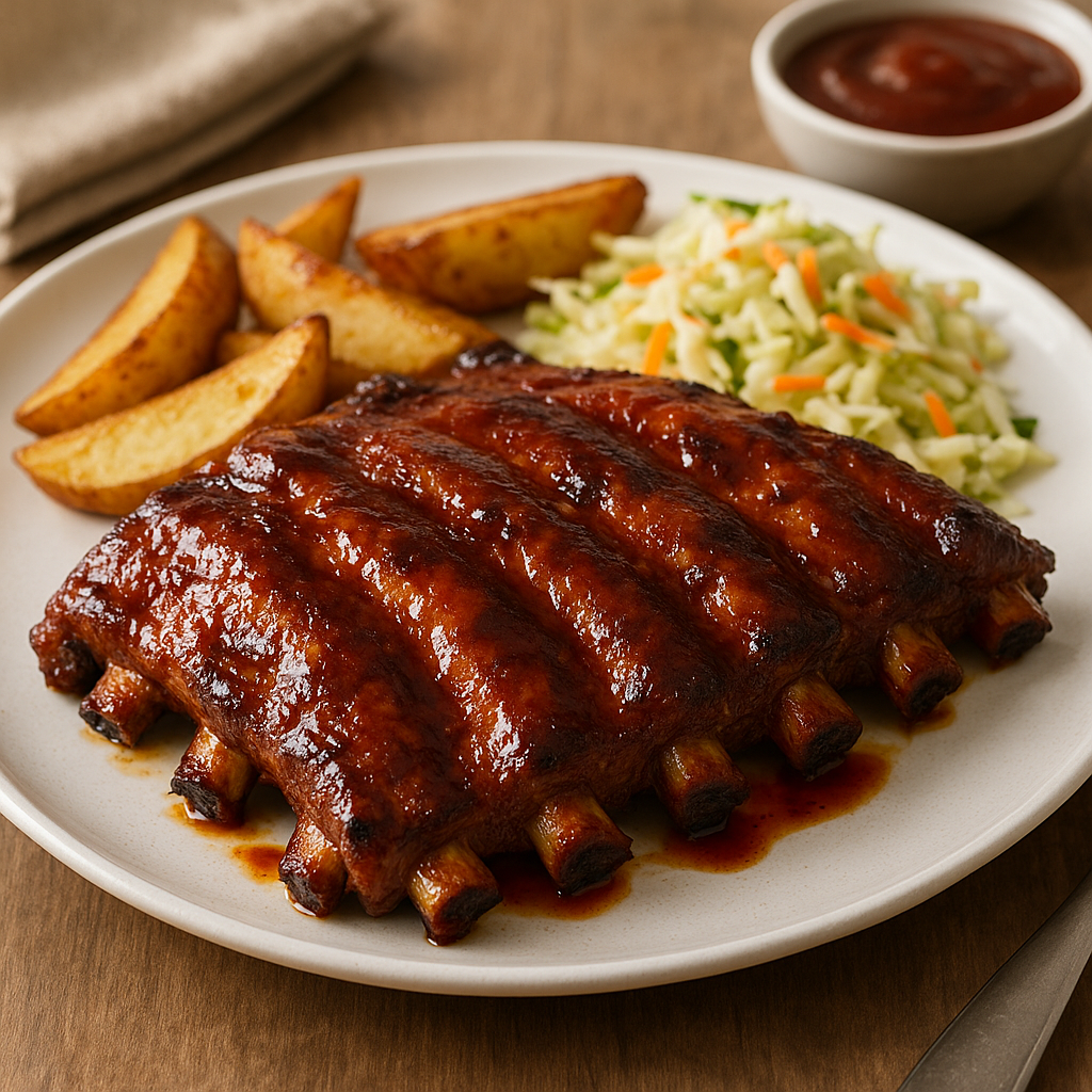 Baby Back Barbecue Ribs